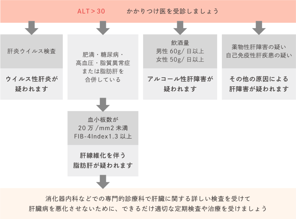 脂肪肝治療の対象となる患者さま